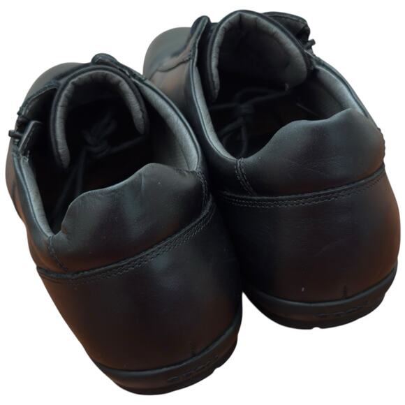 Geox Symbol Man Leather Shoes Size 47 US 13 - Picture 5 of 12